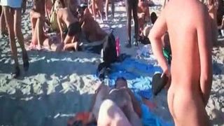 Групповой Секс Оргия На Пляже